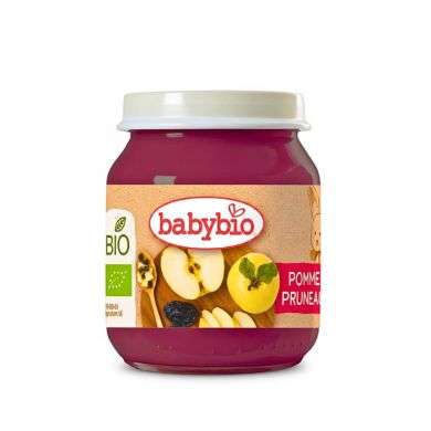 BABYBIO POT POMME PRUNEAU 6 MOIS+ 130 G