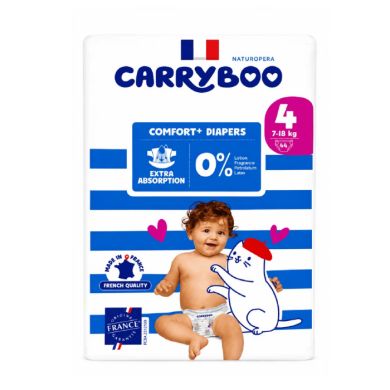 CARRYBOO COMFORT+ COUCHES TAILLE 4 44 UNITES 7-18 KG