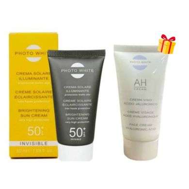 PHOTO WHITE CREME SOLAIRE ILLUMINATRICE INVISIBLE 50 ML