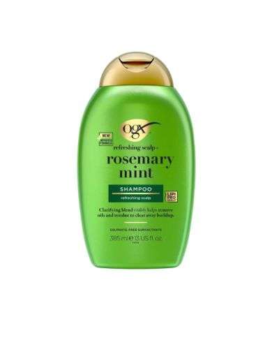OGX REFRESHING SCALP + ROSEMARY MINT SHAMPOOING 385 ML