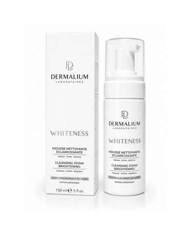 DERMALIUM WHITENESS MOUSSE NETTOYANTE ECLAIRCISSANTE 150 ML