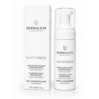 DERMALIUM WHITENESS MOUSSE NETTOYANTE ECLAIRCISSANTE 150 ML