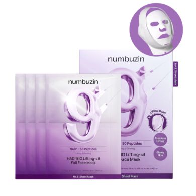 NUMBUZIN NAD+BIO LIFTING SIL MASQUE PACK DE 4 UNITES
