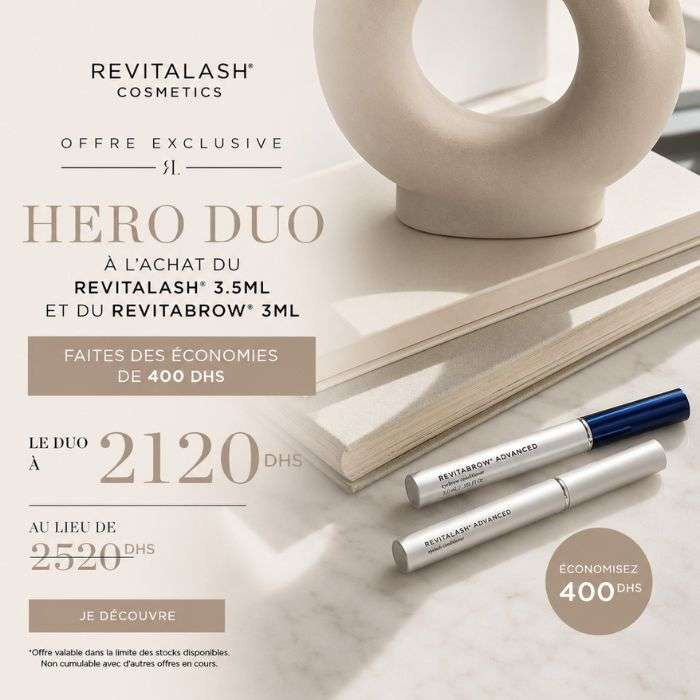 REVITALASH OFFRE EXCLUSIVE WEB HERO DUO REVITALASH 3.5ML + REVITABROW 3ML