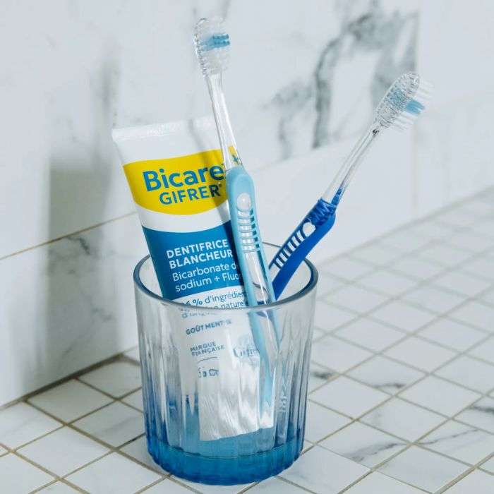BICARE+ GIFRER DENTIFRICE BLANCHEUR BICARBINATE DE SODIUM 75 ML
