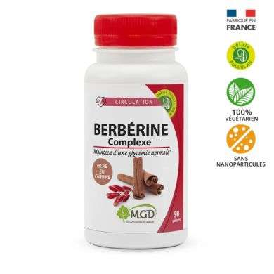 MGD BERBERINE COMPLEXE 90 GELULES