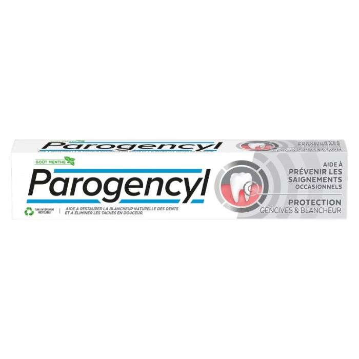 PAROGENCYL DENTIFRICE PROTECTION GENCIVES BLANCHEUR 75 ML