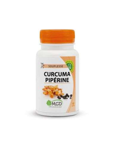 MGD CURCUMA PIPERINE 60 GELULES