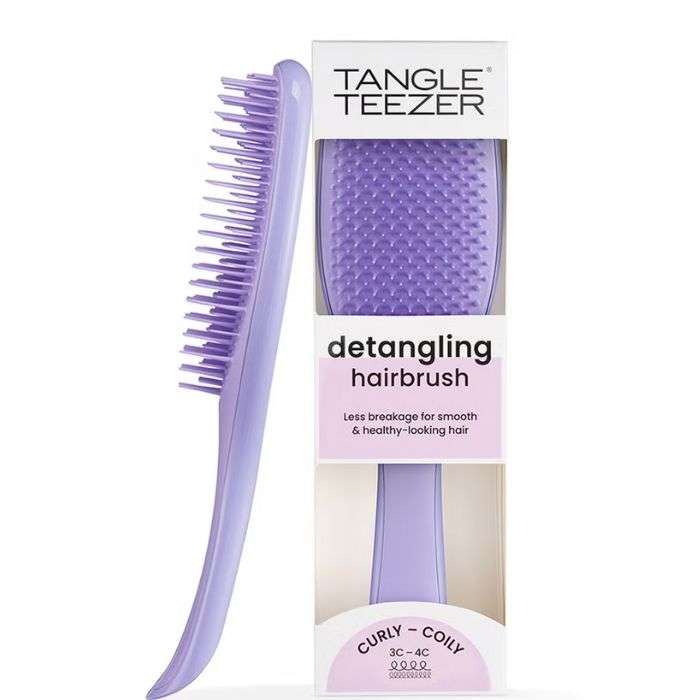TANGLE TEEZER BROSSE DEMELANTE CHEVEUX BOUCLES A FRISSES 3C 4C