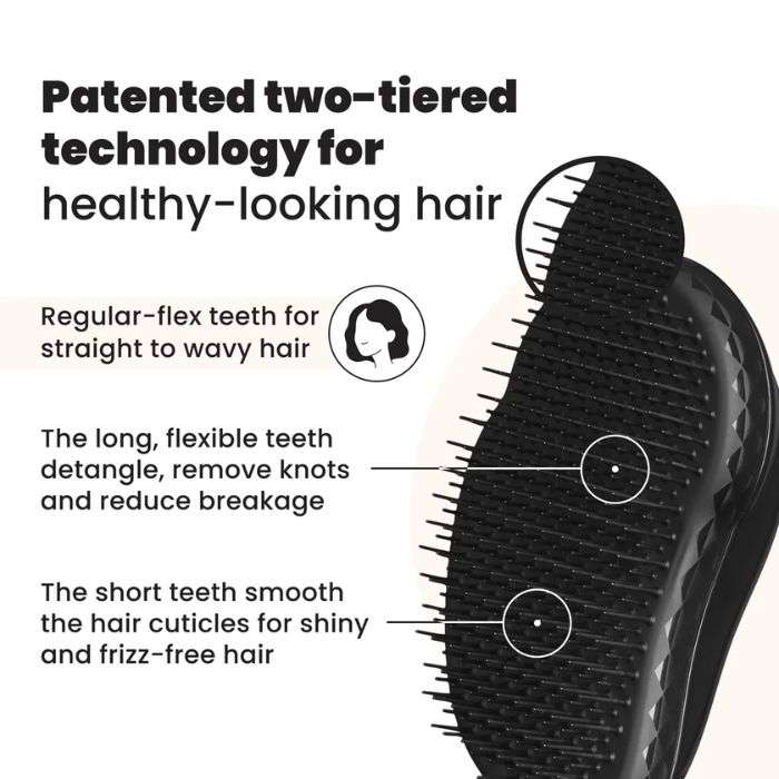 TANGLE TEEZER DETANGLING HAIRBRUSH STRAIGHT CURLY