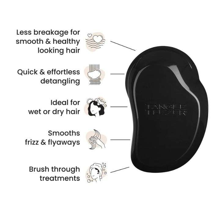 TANGLE TEEZER DETANGLING HAIRBRUSH STRAIGHT CURLY