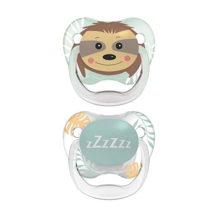 DR BROWNS SUCETTE ORTHODONTIC 6-18 MOIS PACK DE 2