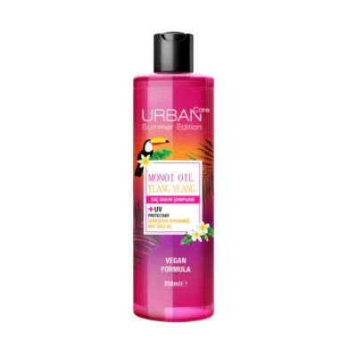 URBAN CARE SUMMER EDITION MONOI OIL YLANG YLANG SHAMPOOING UV PROTECTANT 350 ML