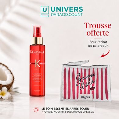 KERASTASE OFFRE SOLEIL HUILE SIRENE 150 ML + TROUSSE OFFERT