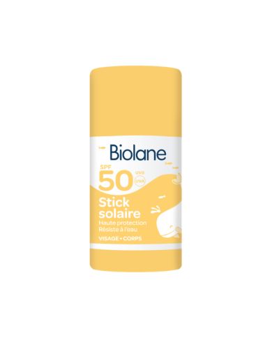 BIOLANE STICK SOLAIRE SPF 50 HAUTE PROTECTION