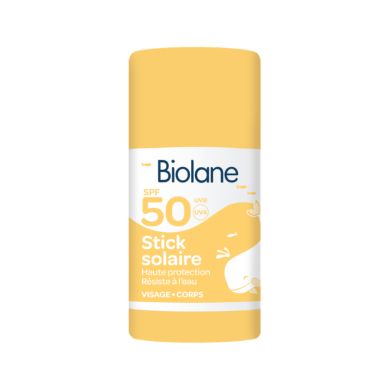 BIOLANE STICK SOLAIRE SPF 50 HAUTE PROTECTION
