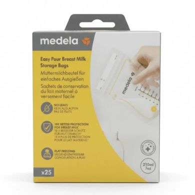 MEDELA SACHETS DE CONSERVATION POUR LAIT MATERNEL 210 ML x 25 UNITES