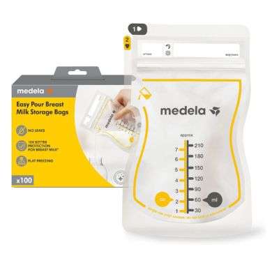 MEDELA SACHETS DE CONSERVATION POUR LAIT MATERNEL 210 ML x 100 UNITES