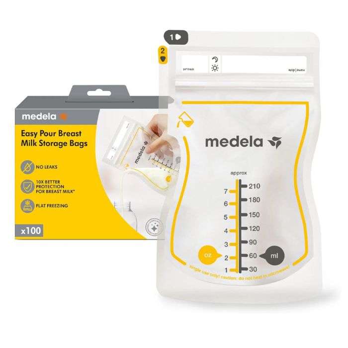 MEDELA SACHETS DE CONSERVATION POUR LAIT MATERNEL 210 ML x 100 UNITES