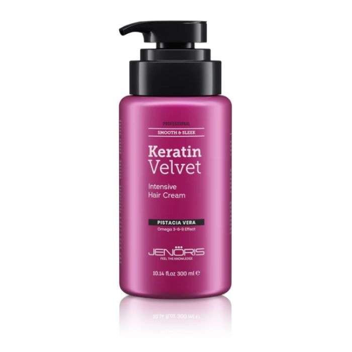 JENORIS KERATIN VELVET CREME CHEVEUX INTENSIVE SANS RINCAGE 300 ML