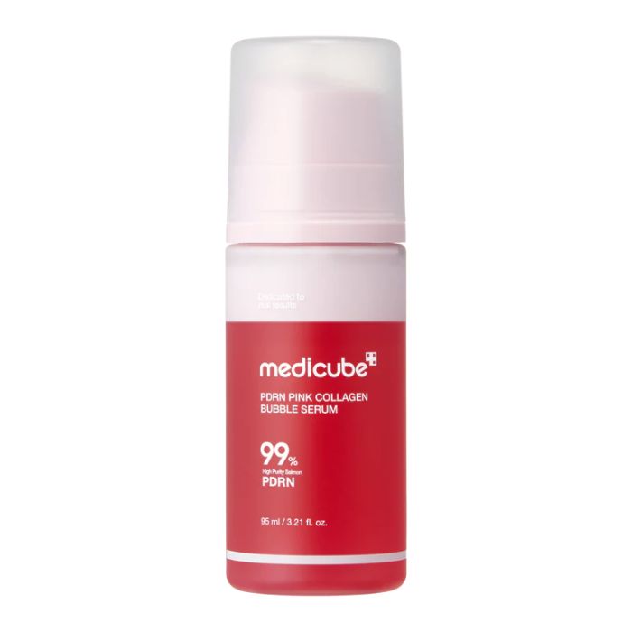 MEDICUBE PDRN PINK COLLAGEN BUBBLE SERUM 95ML