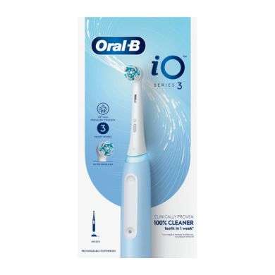 ORAL B BROSSE ELECTRIQUE IO3 ICE BLUE