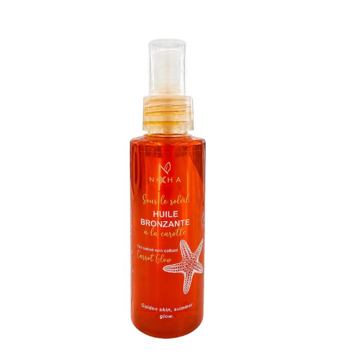 NOHA COSMETICS SOUS LE SOLEIL HUILE BRONZANTE A LA CAROTTE 125ML