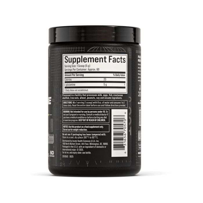 MUSCELTECK 100% GLUTAMINE UNFLAVORED 300 G
