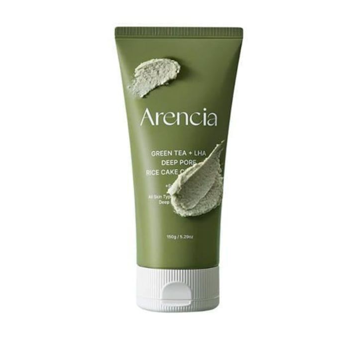 ARENCIA GREEN TEA + LHA DEEP PORE RICE CAKE CLEANSER 150 G