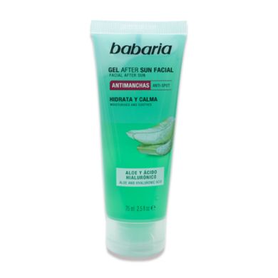 BABARIA GEL VISAGE ALOE VERA APRES SOLEIL 75ML