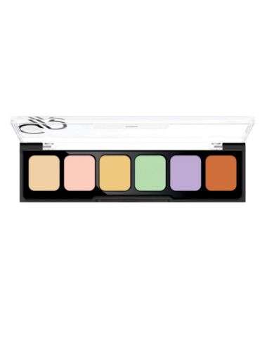 GOLDEN ROSE CORRECT AND CONCEAL CAMOUFLAGE CREAM PALETTE