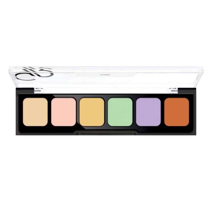 GOLDEN ROSE CORRECT AND CONCEAL CAMOUFLAGE CREAM PALETTE