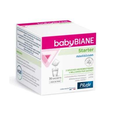 PILEJE BABYBIANE STARTER 30 SACHETS