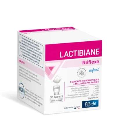 PILEJE LACTIBIANE REFLEXE ENFANT 30 SACHETS