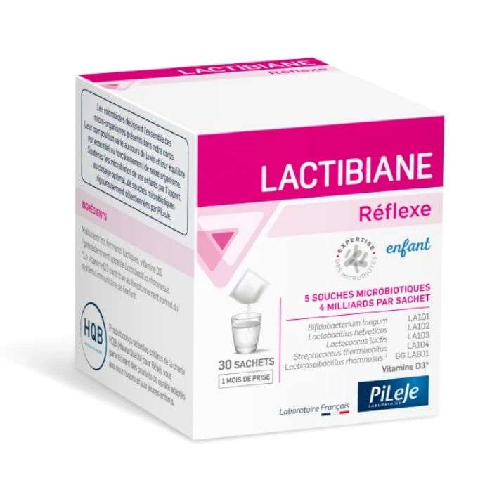 PILEJE LACTIBIANE REFLEXE ENFANT 30 SACHETS