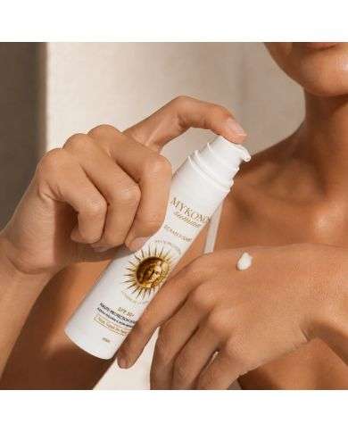 MYKONOS SUMMER ECRAN SOLAIRE SPF 50+ HAUTE PROTECTION UVA UVB TOUS TYPES DE PEAU 50 ML