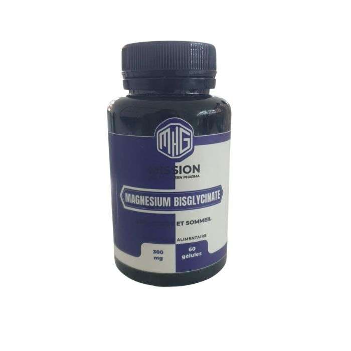 MISSION HEALTH AND GREEN PHARMA MAGNESIUM BISGLYCINATE 300 GELULES