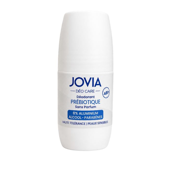 JOVIA DEO CARE DEODORANT PREBIOTIQUE SANS PARFUM 0% ALUMINIUM 60 ML