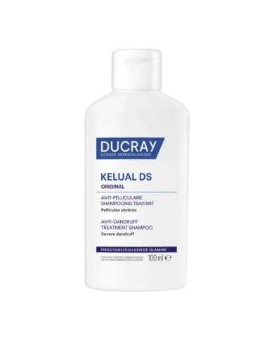 DUCRAY KELUAL DS ORIGINAL ANTI PELLICULAIRE SHAMPOOING TRAITANT 100ML
