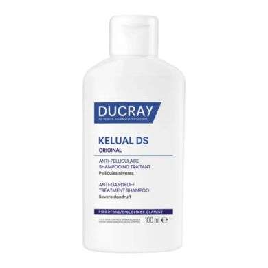 DUCRAY KELUAL DS ORIGINAL ANTI PELLICULAIRE SHAMPOOING TRAITANT 100ML