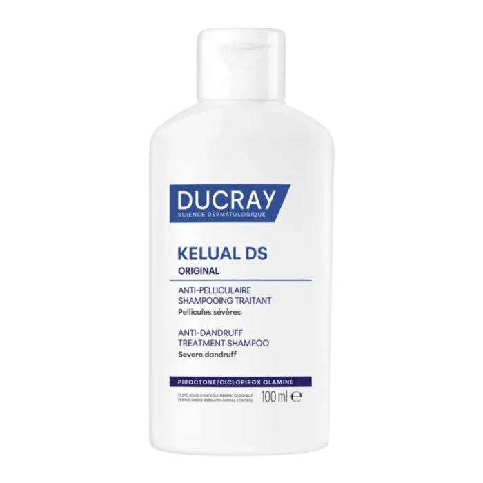 DUCRAY KELUAL DS ORIGINAL ANTI PELLICULAIRE SHAMPOOING TRAITANT 100ML