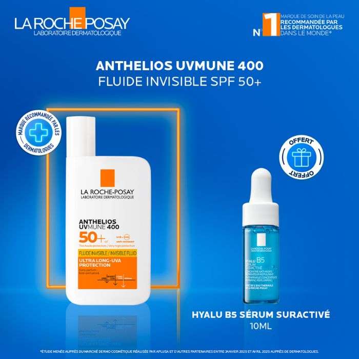 LA ROCHE POSAY ANTHELIOS UVMUNE 400 FLUIDE SOLAIRE INVISIBLE SPF 50+ 50 ML