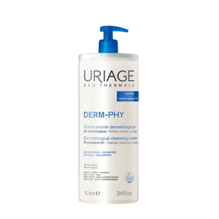 URIAGE DERM PHY CREME LAVANTE DERMATOLOGIQUE 1 LITRE
