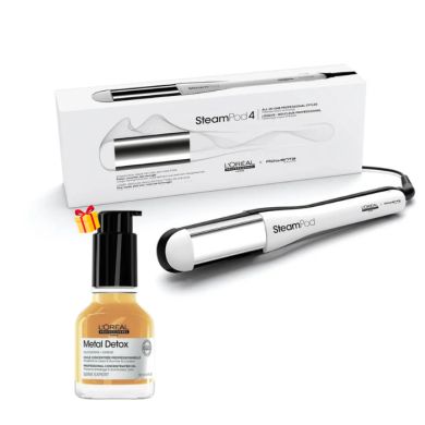 L'OREAL PROFESSIONNEL OFFRESTEAMPOD 4.0 + METAL DETOX HUILE 50ML OFFERT