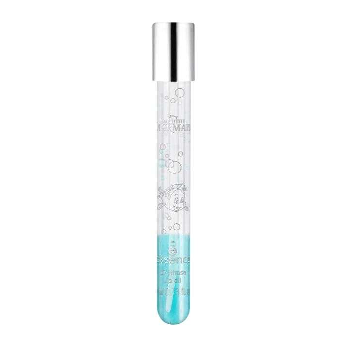 ESSENCE THE LITTLE MERMAID BI PHASE LIP OIL 01 YOU CAN SWIM WITH US