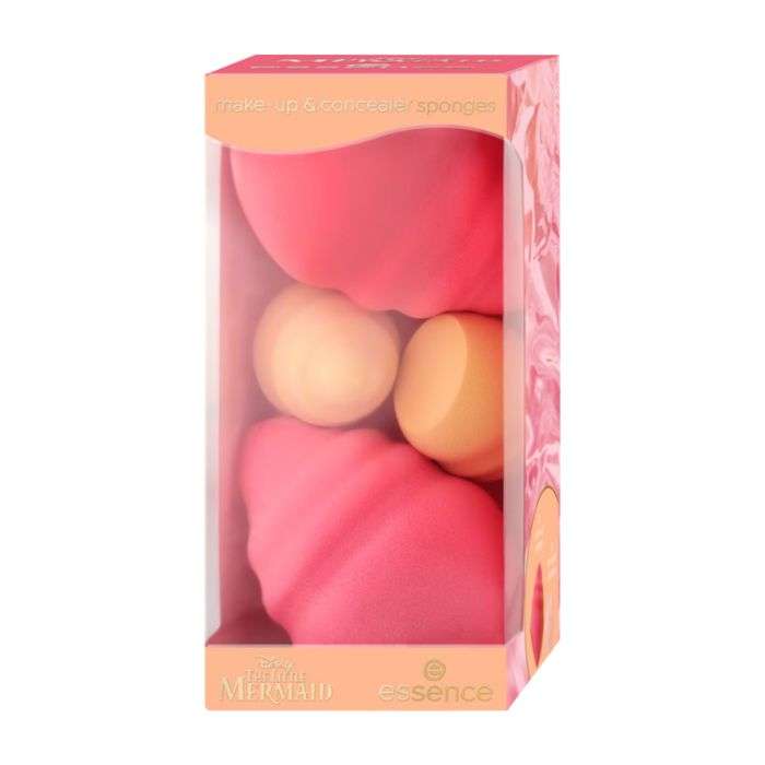 ESSENCE THE LITTLE MERMAID MAKEUP AND CONCEALER SPONGES