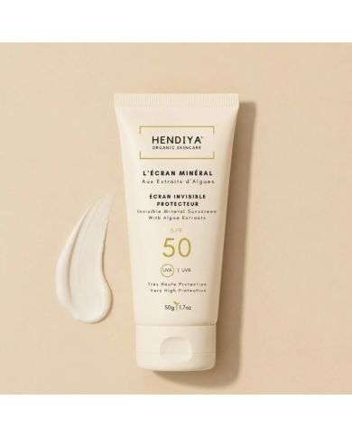 HENDIYA L ECRAN MINERAL SPF 50+ INVISIBLE PROTECTEUR 50 ML