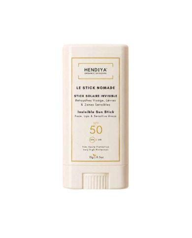HENDIYA LE STICK NOMADE SPF 50 STICK SOLAIR INVISIBLE 15 G