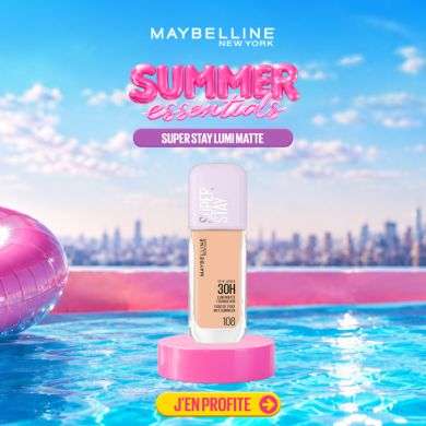 MAYBELLINE SUPERSTAY 30H LUMI MATTE FOND DE TEINT