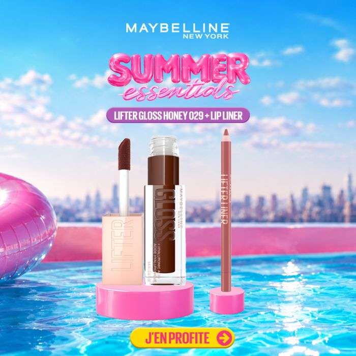MAYBELLINE PACK LIFTER GLOSS HONEY 029 TOAST + LIP LINER 007 BIG LIFT